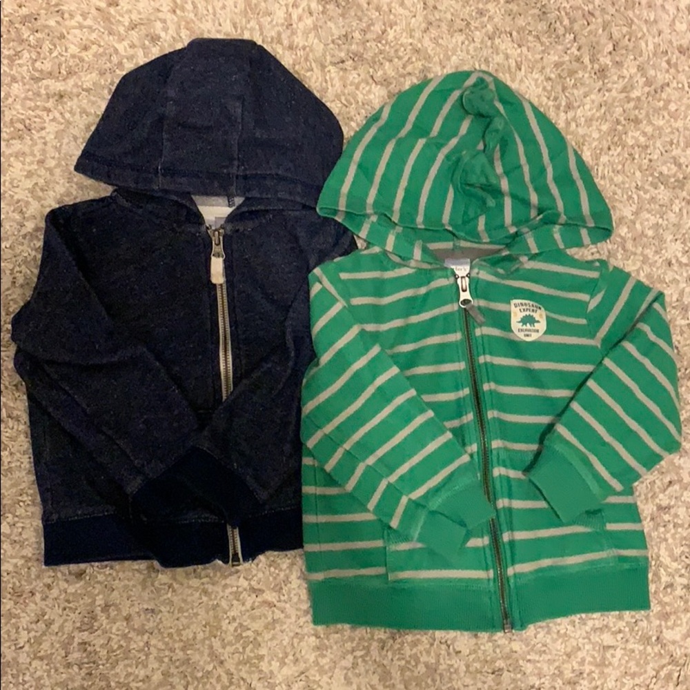 Carter’s Zip Up Hoodies